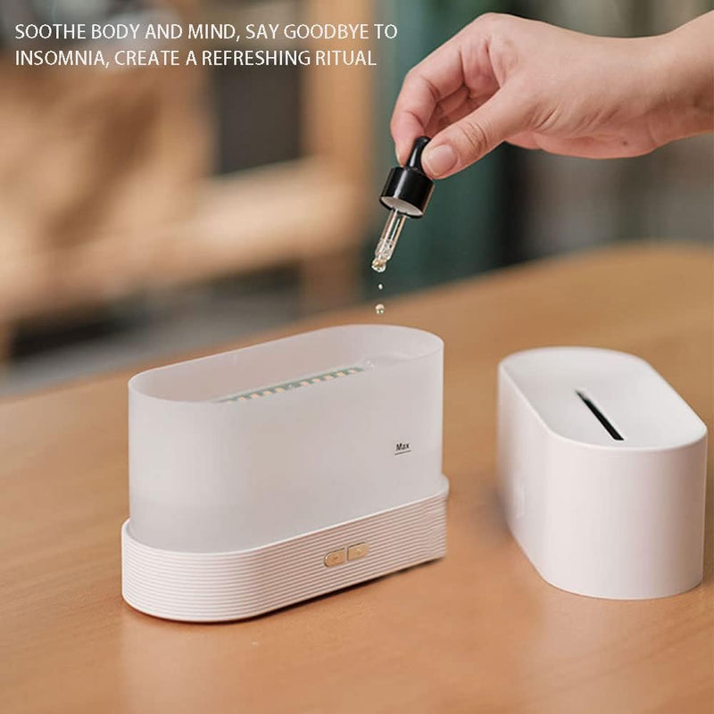Uncover Comfort & Health with the Flame Ultrasonic Humidifier from Lush Homing