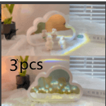 Tulip Cloud Night Lamp DIY Material