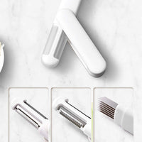 3 In 1 Multifunctional Stainless Steel Peeler