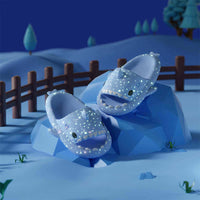 Glowing Shark Flip-Flops: Illuminate Your Bathroom with Fun and Safety