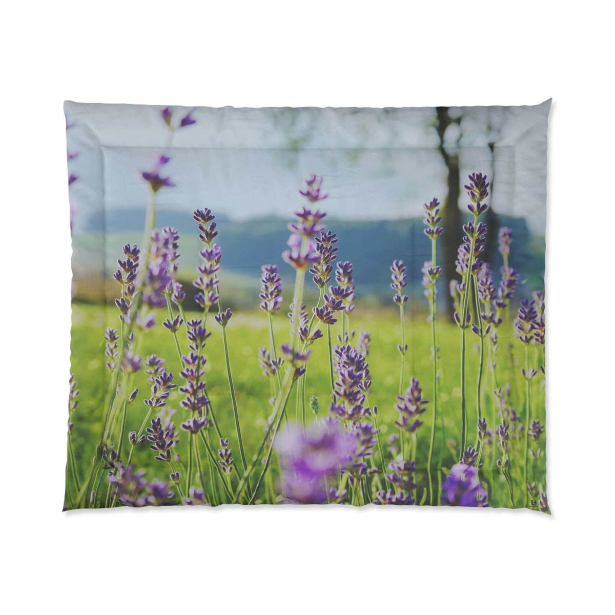 Floral Greenery Comforter