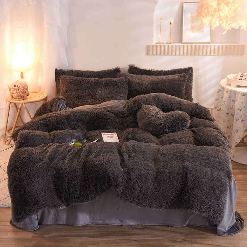 Luxury Thick Fleece Duvet Cover