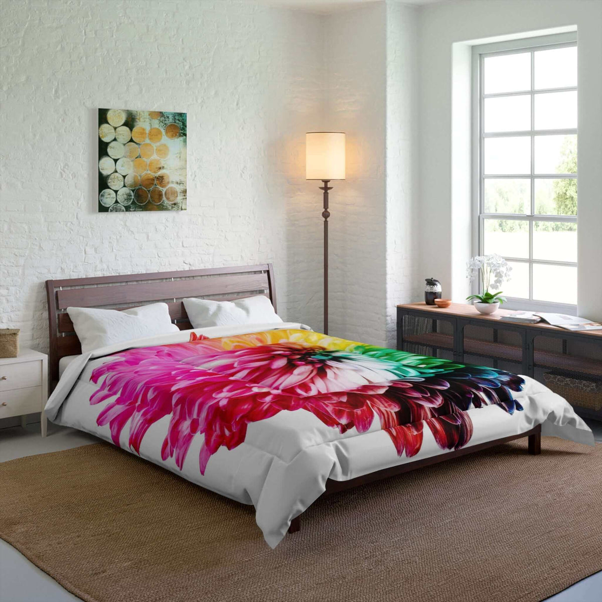 Splash Coloured Comforter