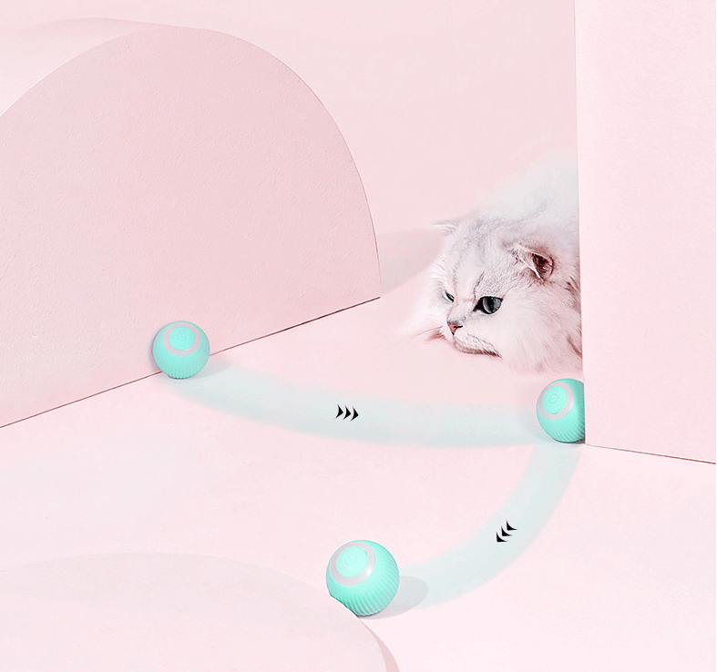 Cat Gravity Intelligent Rolling Ball Tease Toy