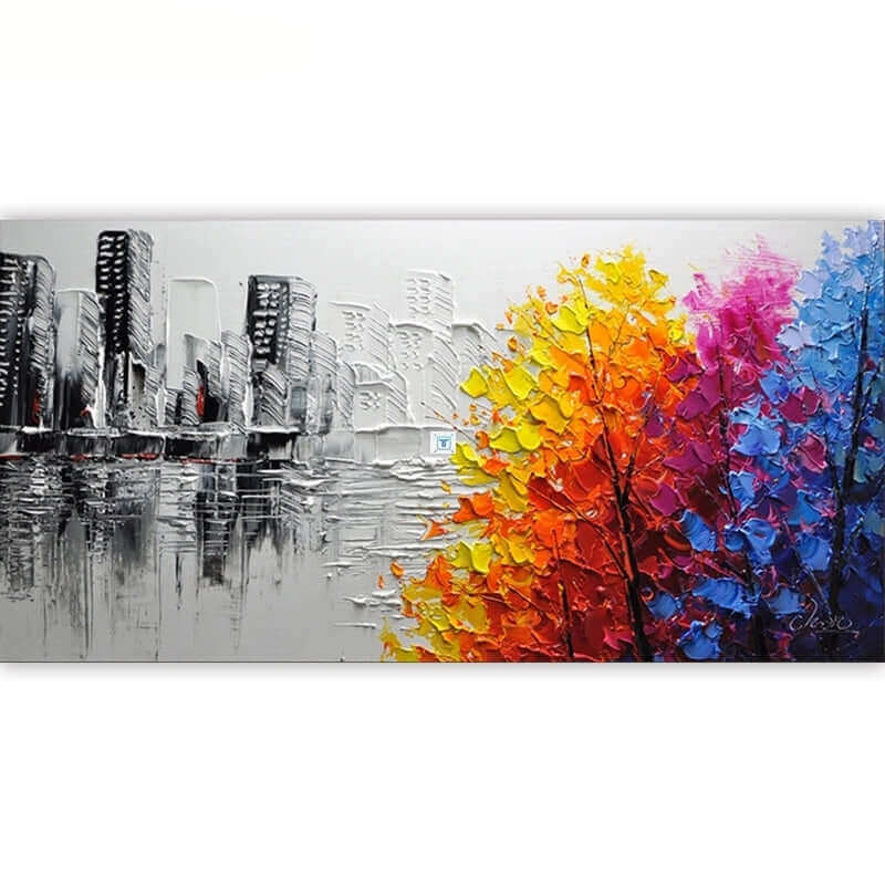 Frame Abstract Picture DIY Painting