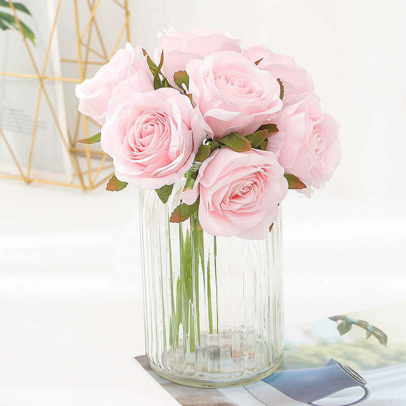 Silk Roses Bouquet Artificial Flowers
