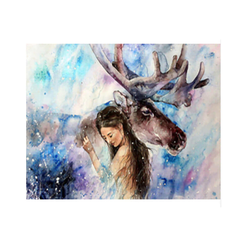 Digital Oil Painting Frameless