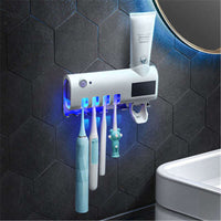 Solar Toothbrush Dispenser Holder