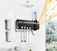 Solar Toothbrush Dispenser Holder