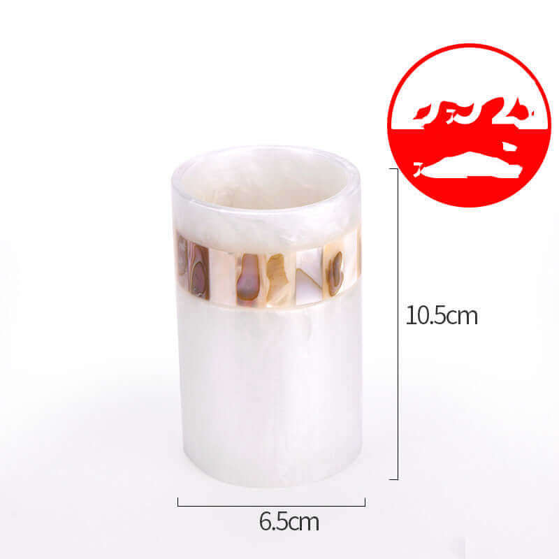 Light Luxury Shell Bathroom Decoration Accessories Set: Elevate Your Bathroom Décor