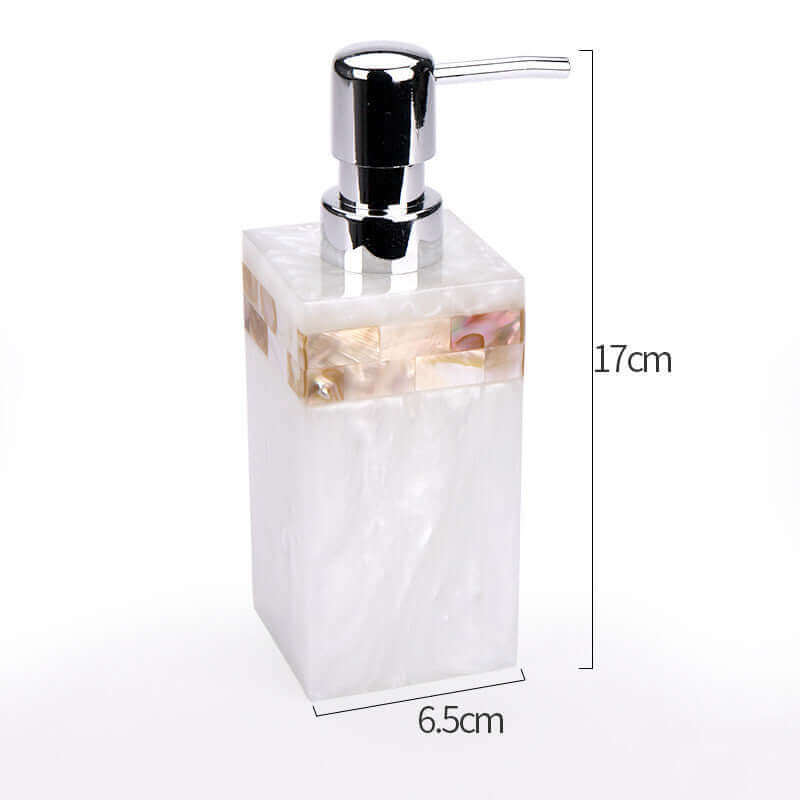 Light Luxury Shell Bathroom Decoration Accessories Set: Elevate Your Bathroom Décor