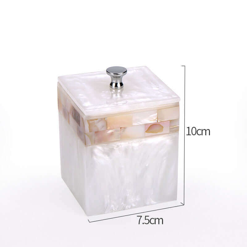 Light Luxury Shell Bathroom Decoration Accessories Set: Elevate Your Bathroom Décor
