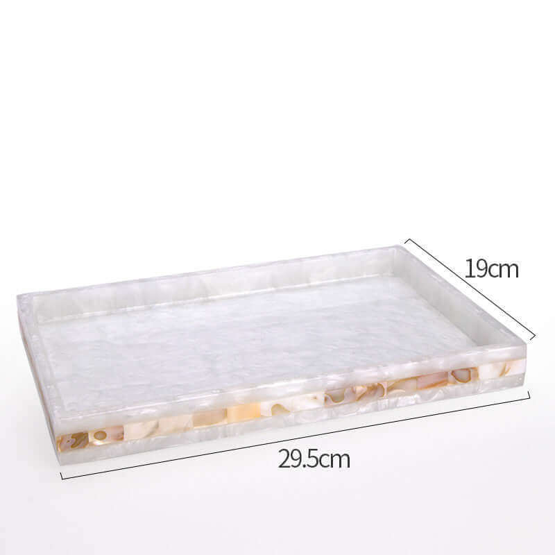 Light Luxury Shell Bathroom Decoration Accessories Set: Elevate Your Bathroom Décor