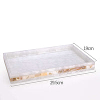 Light Luxury Shell Bathroom Decoration Accessories Set: Elevate Your Bathroom Décor