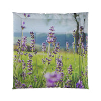 Floral Greenery Comforter