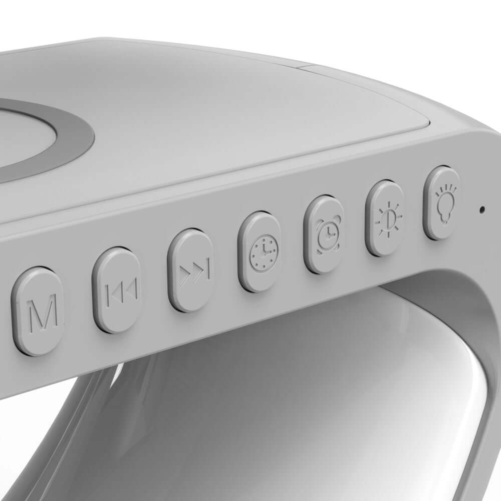 Intelligent LED Lamp Bluetooth Speake Wireless Charger