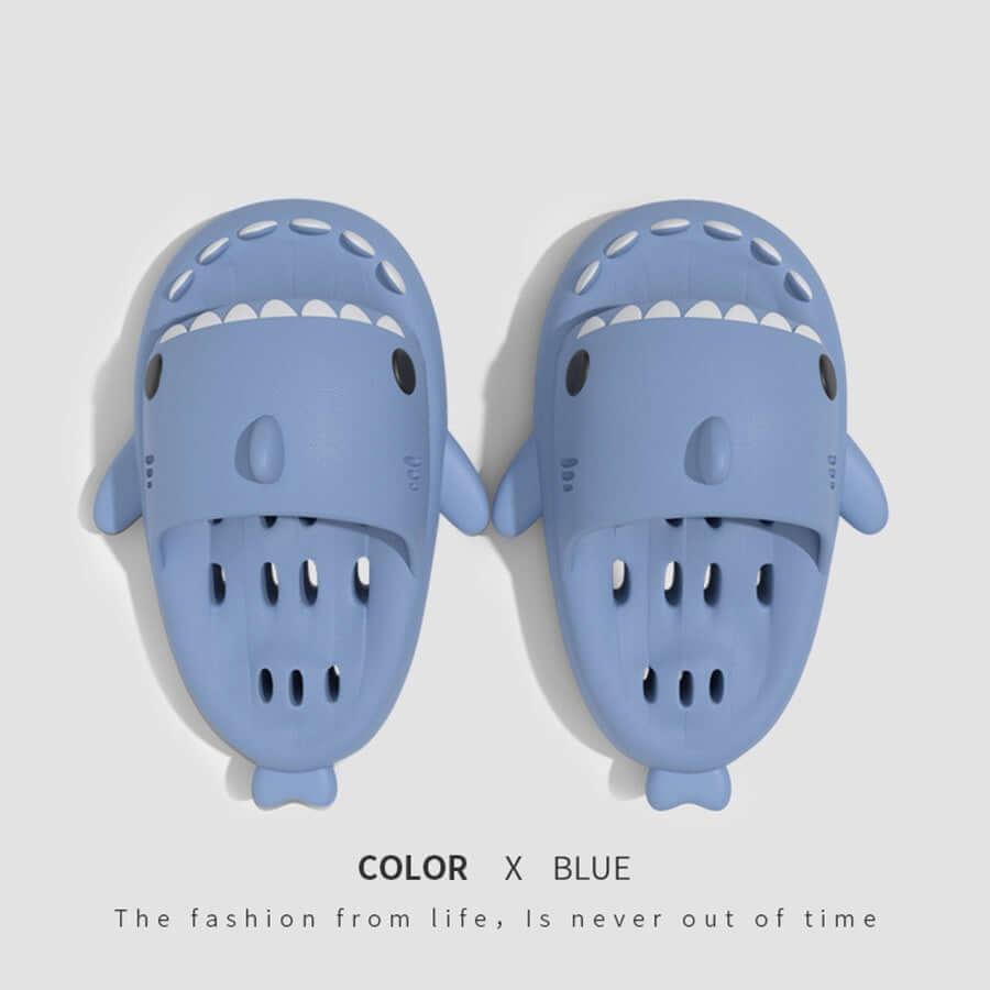Shark Slides Slippers for Men & Women - Soft, Comfy, Non-Slip