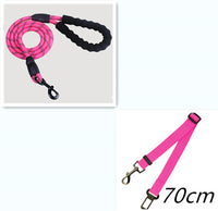 Reflective Dog Leash Nylon Pet Dog Leash