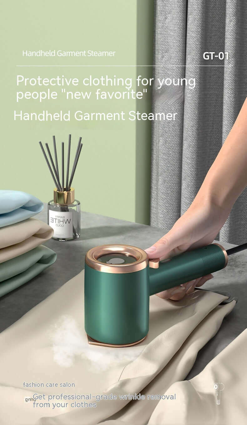 Wrinkle-Free on the Go! Mini Portable Steamer for Travel & Home