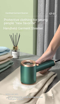 Wrinkle-Free on the Go! Mini Portable Steamer for Travel & Home