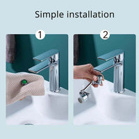 Universal 1080° Swivel Faucet Aerator Multifunction