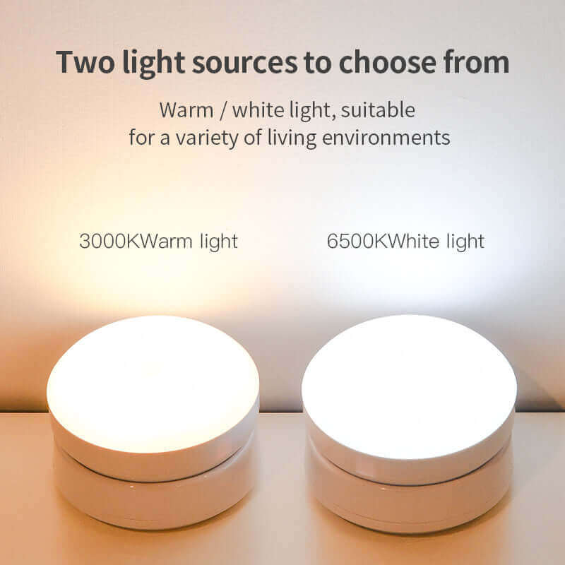 Rotating Human Body Sensor Light for Wardrobe