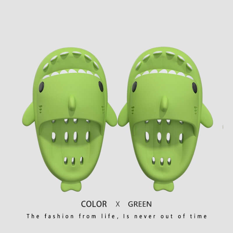 Shark Slides Slippers for Men & Women - Soft, Comfy, Non-Slip
