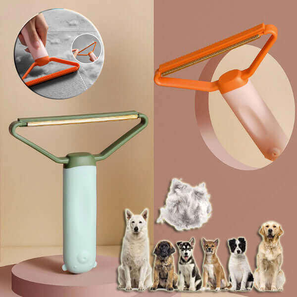 Pet Cat Dog Hair and Mitts Remover Double sided Comb