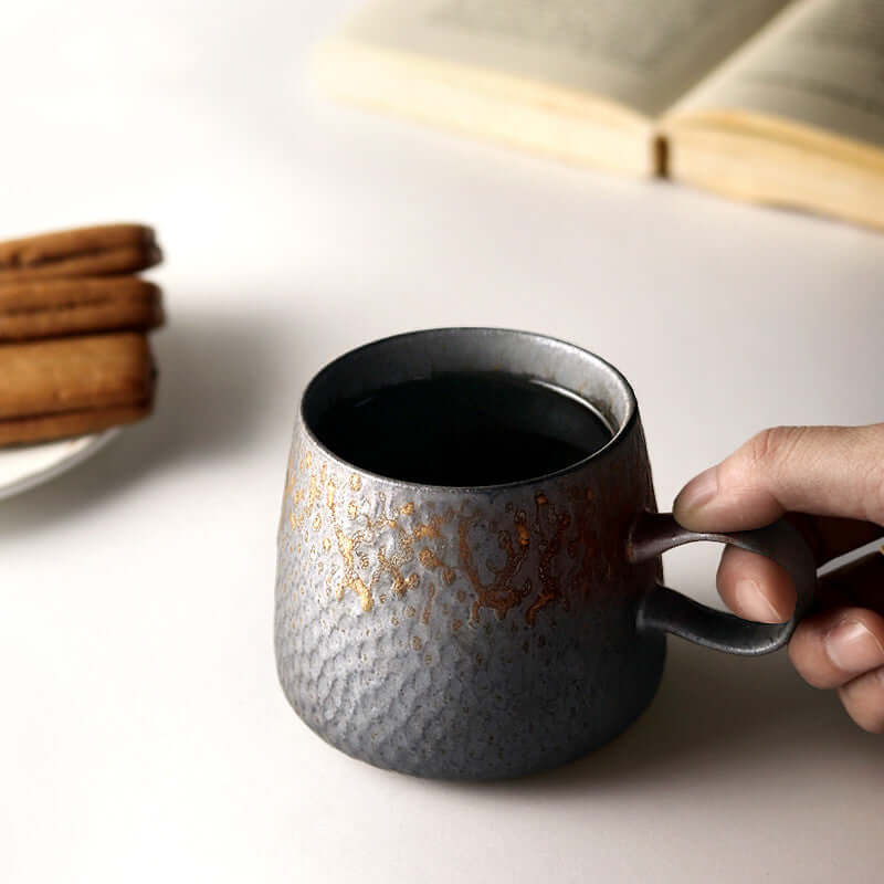 Vintage Kaffeetasse aus Steinzeug