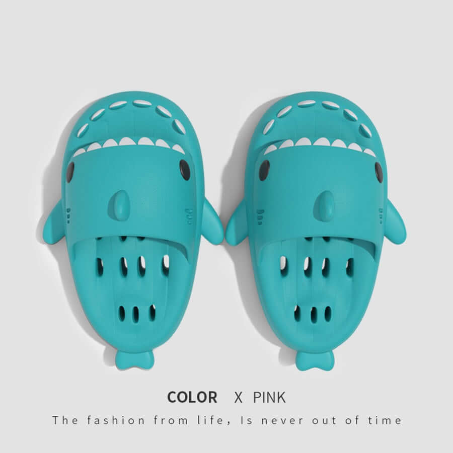 Shark Slides Slippers for Men & Women - Soft, Comfy, Non-Slip