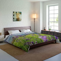 Floral Greenery Comforter