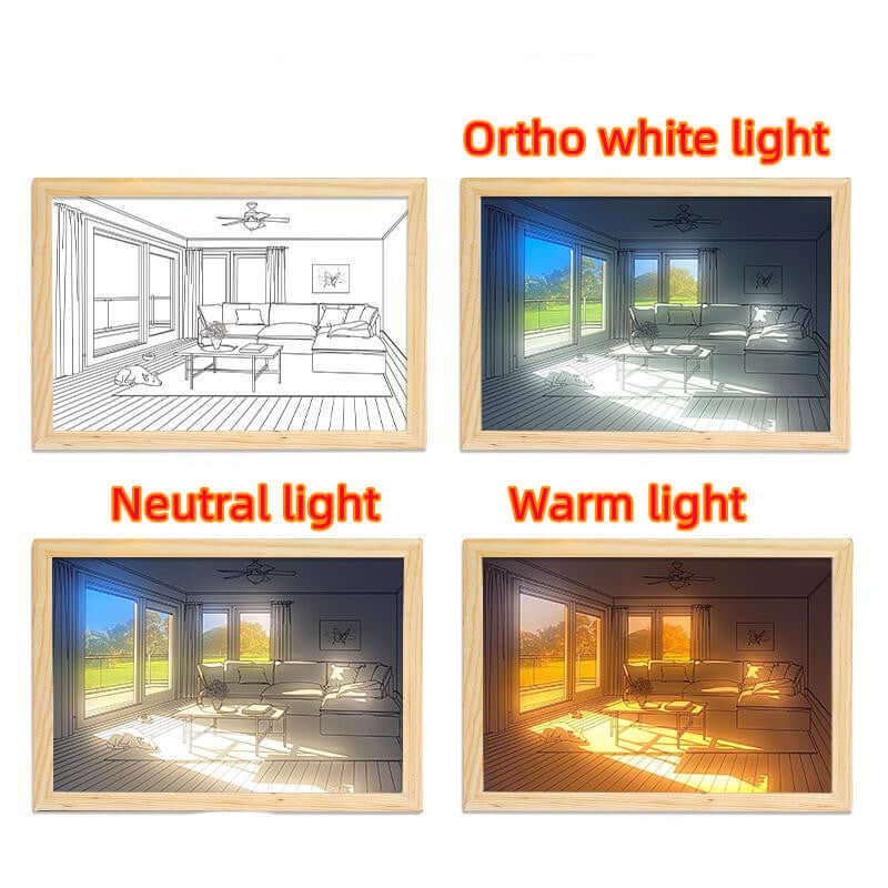 LED Decorative Bedside Painting