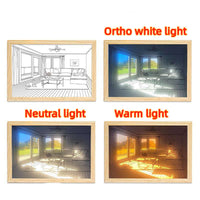 LED Decorative Bedside Painting