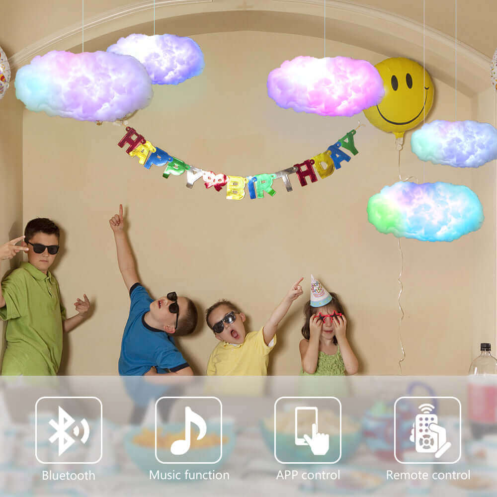 Ambient Lightning Clouds: Music Sync LED Cloud Lamp