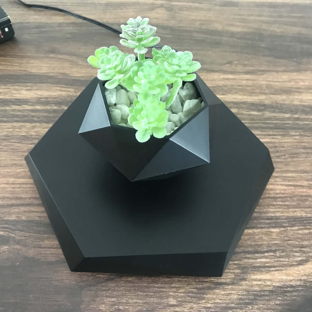 Floating Magnetic Levitating Flower Pot Bonsai Air Plant Pot