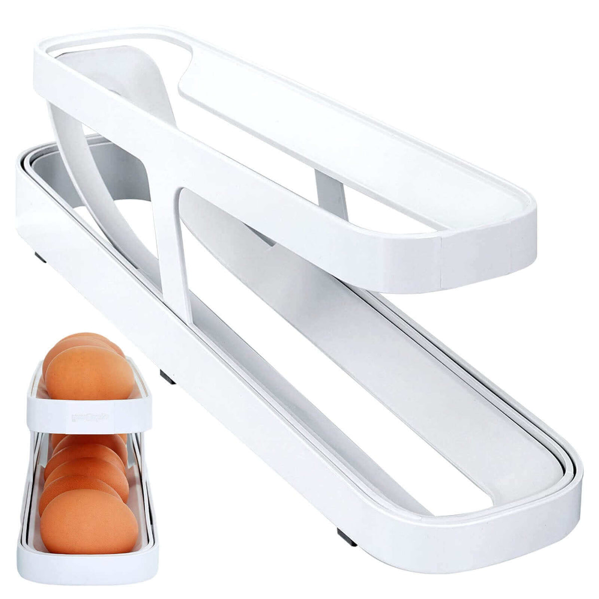 Automatic Scrolling Egg Rack Storage