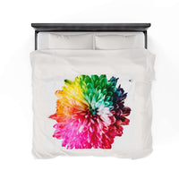 Splash Colour Velveteen Plush Blanket