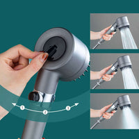 4-in-1 shower head with filter for USA, massage, high pressure, chlorine removal