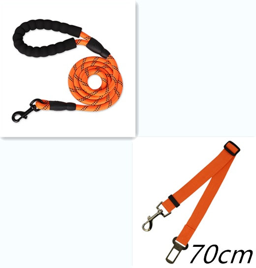 Reflective Dog Leash Nylon Pet Dog Leash