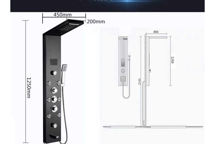 Shower Screen Constant with Temperature Control: Upgrade Your Shower Experience