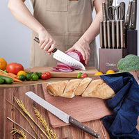 Kitchen Knife Sets, 15 Pcs