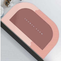 Diatom Mud Soft  Diatomaceous Earth Absorbent Foot Mat