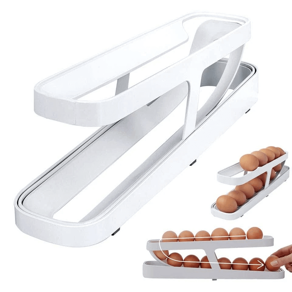 Automatic Scrolling Egg Rack Storage