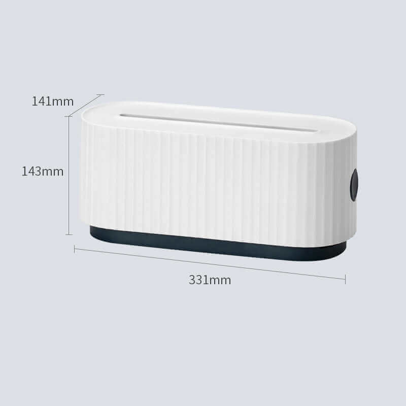 Cloud Cable Tamer: Stylish Box Protects Tech & Tidy Up Cables (Safe & Versatile)