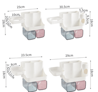 Multifunctional Toothbrush Holder: Organize Your Bathroom Essentials with Ease