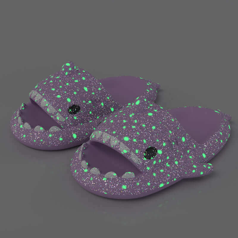 Glowing Shark Flip-Flops: Illuminate Your Bathroom with Fun and Safety