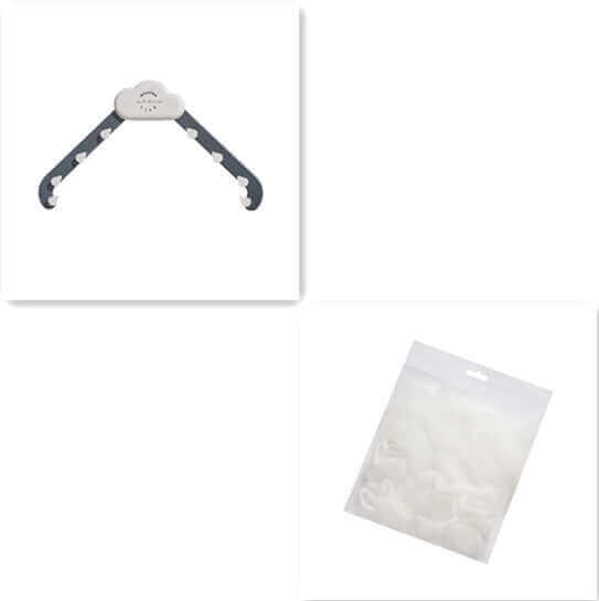 Triangular Cloud Sink Drain Rack