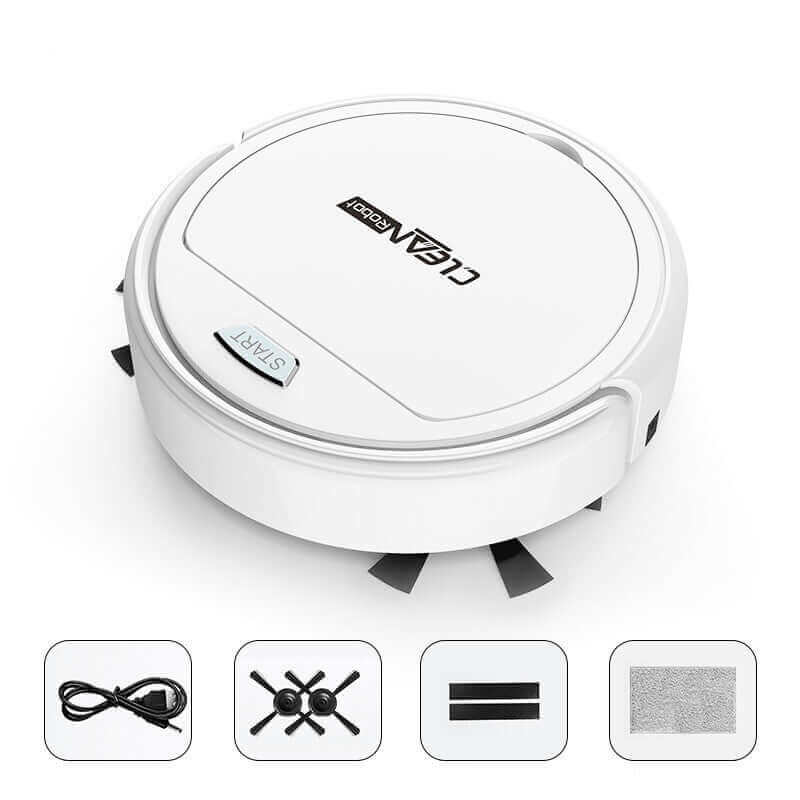 Aspirateur robot intelligent pour maison paresseuse, chargement automatique régulier pour le balayage et le nettoyage de la maison intelligente