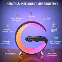 Intelligent LED Lamp Bluetooth Speake Wireless Charger