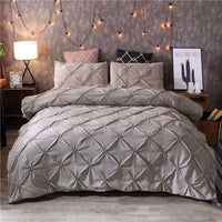 Indulge in Luxury: Pinch Pleat Duvet Cover Set